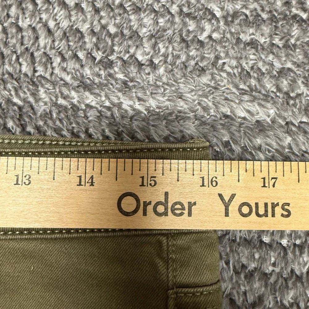 Mountain Hard‎ Wear Womens Pants Size 10 Regular Olive Green Hiking Outdoor